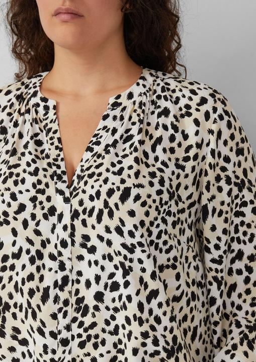 Immagine prodotto s.Oliver Bluse Tunikabluse aus Viskosemix mit All-over-Print (52)