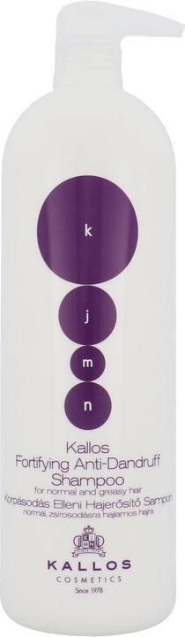 Actual product image Kallos Cosmetics KJMN Fortifying Anti-Dandruff (1000 ml, Liquid shampoo)