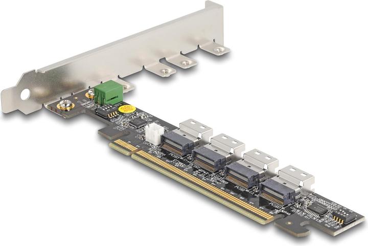 Produktbild Delock PCI Express x16 Karte zu 4 x intern SFF-8654 4i NVMe