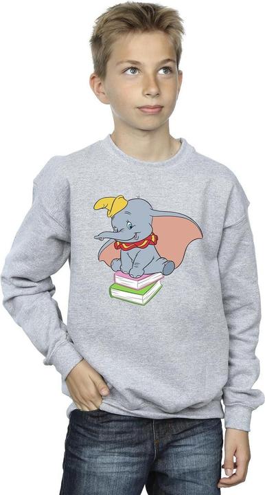 Produktbild Disney Dumbo Sitting On Books Sweatshirt Jungen (128)