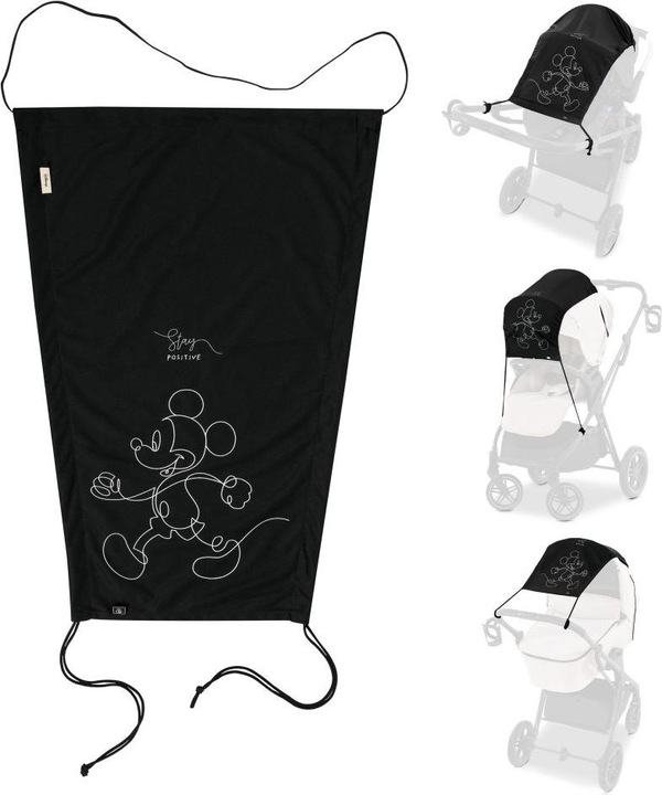 Actual product image Hauck Sunshade Mickey Mouse Black
