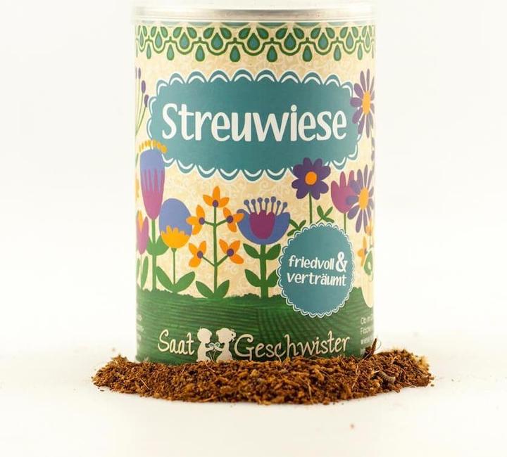 Produktbild Saatgeschwister Streuwiese - Friedvoll & Vertraeumt (Rasensamen)