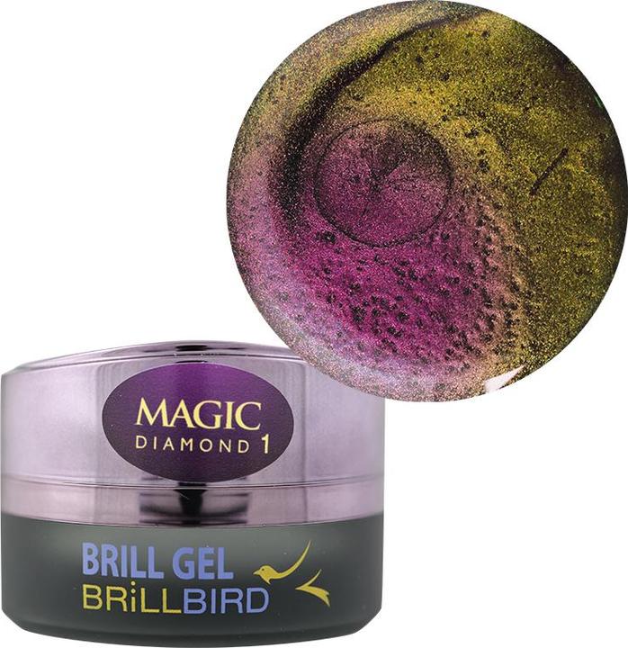 Immagine prodotto BrillBird Gel Magico Diamante 1 - 5ml (Smalto)
