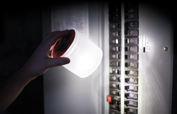 Actual product image Luci Solar lamp
