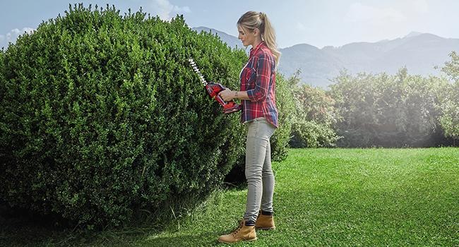 Actual product image Einhell GE-CG 18/100 Li-Solo (Cordless hedgecutters)