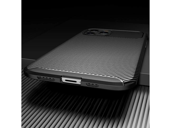 Image du produit Screenguard Apple iPhone 12 Pro Max Coque carbone Design TPU Case (Apple iPhone 12 Pro Max)