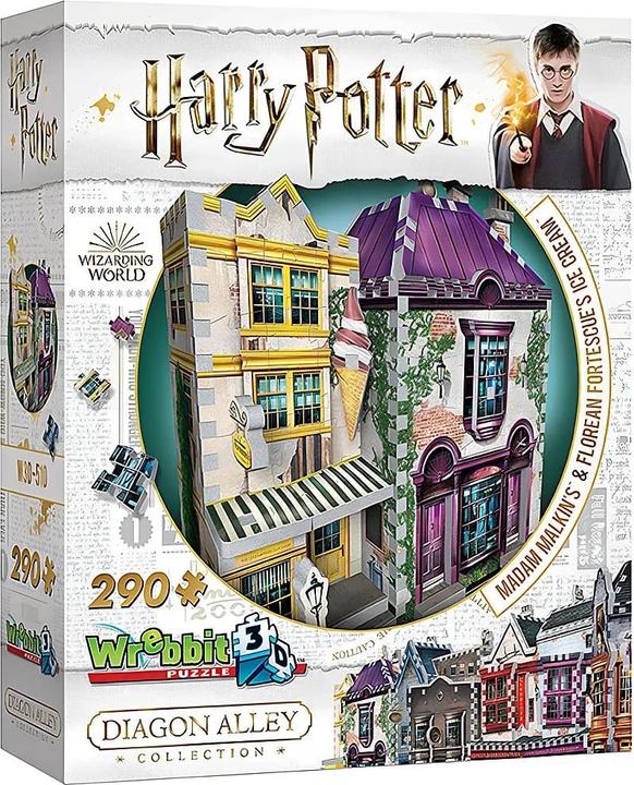 Produktbild Wrebbit 3D Madam Malkin’s Anzüge Florean Fortescue’s Eissalon (295 Teile)
