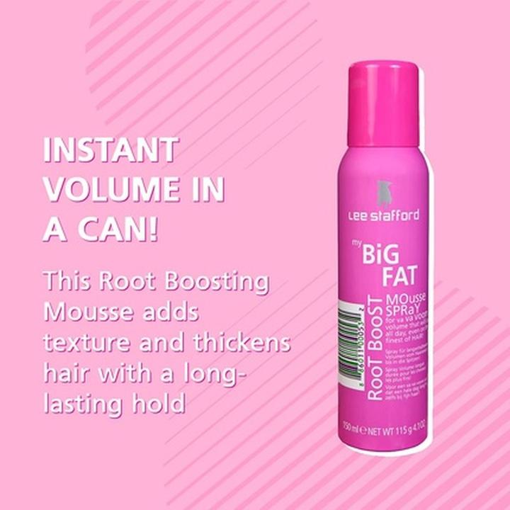 Actual product image Lee Stafford My Big Fat Root Boost Mousse Spray 150ml (Volume foam, 150 ml)