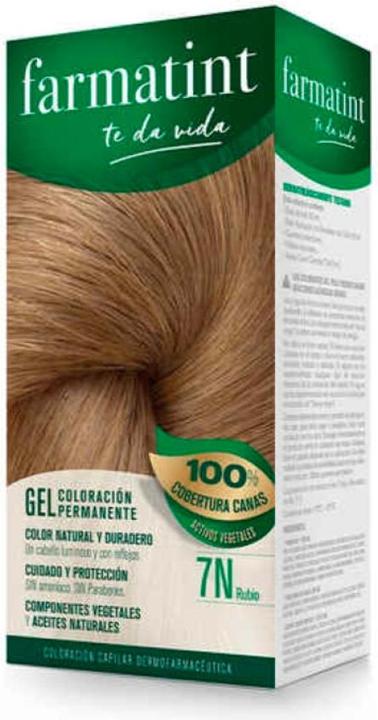 Image du produit Farmatint gel coloración permanente #7n-rubio (7n)