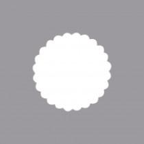 Rayher Motif punch: Round with decorative edge, 3.8 cm
