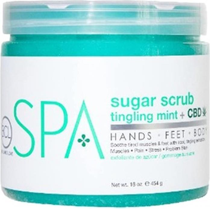 Actual product image Bcl Spa Sugar Scrub CBD 454g (2 ml)