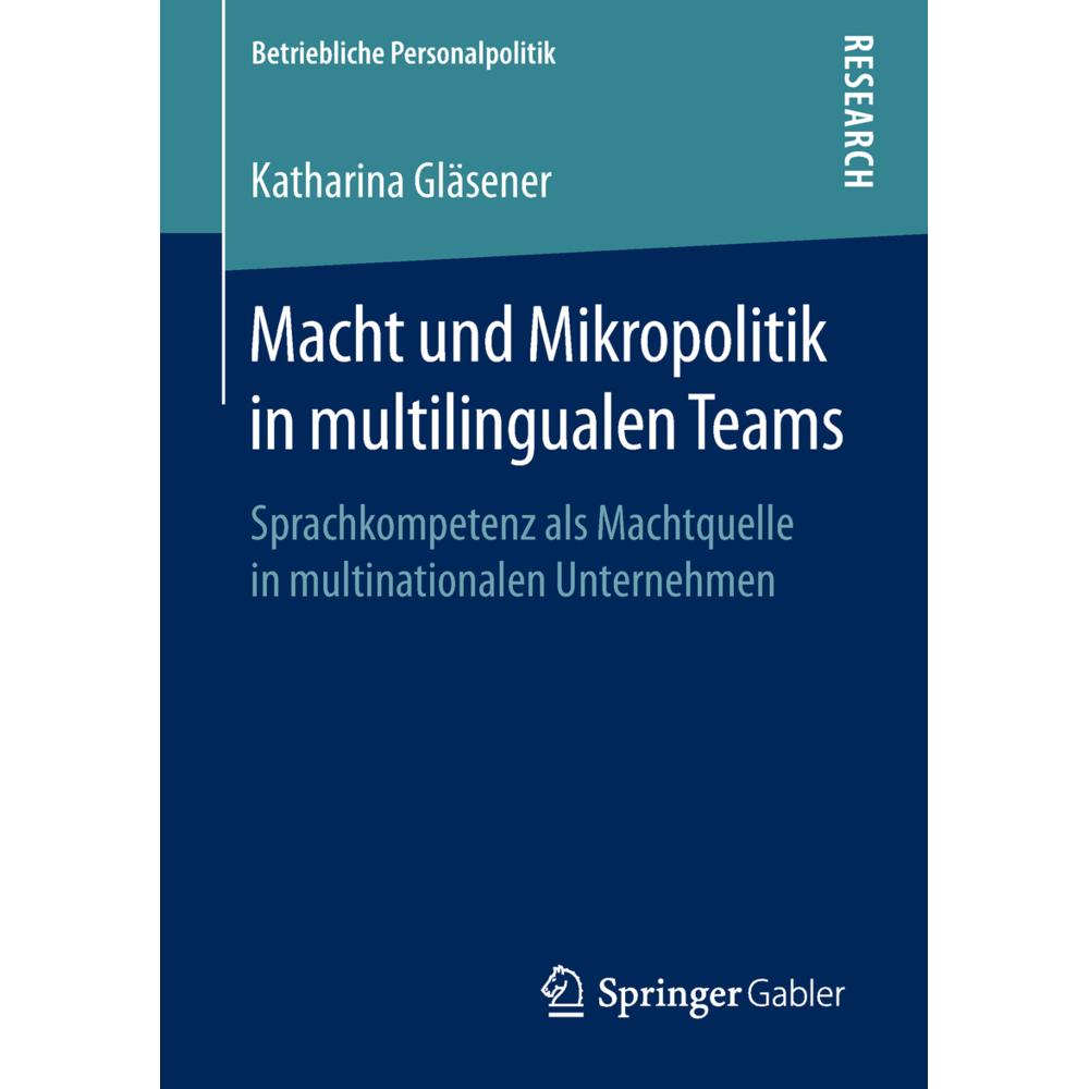 Macht und Mikropolitik in multilingualen Teams, Fachbücher von Katharina Gläsener