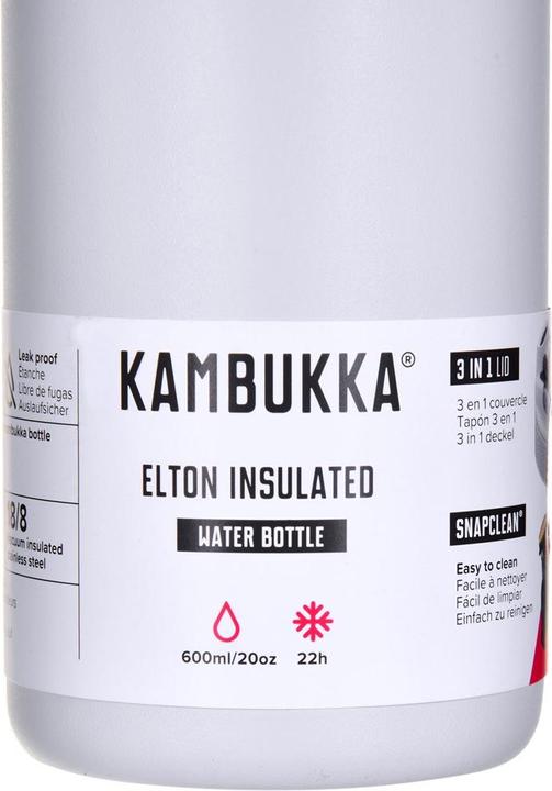 Actual product image Kambukka butelka termiczna Elton Insulated 600 ml - Chalk White (0.60 l)