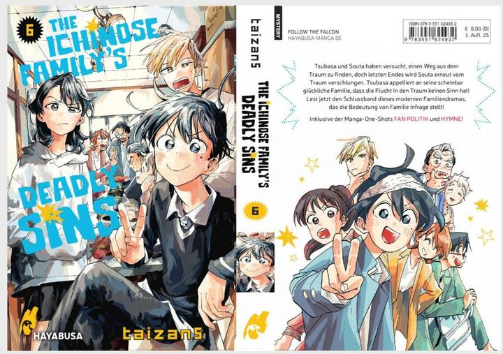 Image du produit Les péchés capitaux de la famille Ichinose 6 (Allemand, Gandalf Bartholomew, taizan5, 2025)