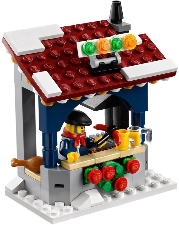 Actual product image LEGO Creator Winter Village Market (10235)