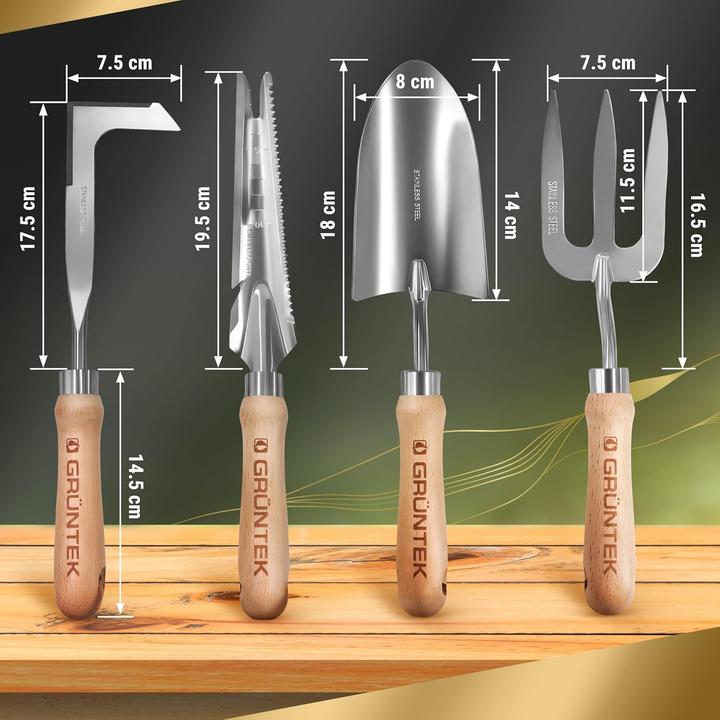 Actual product image Grüntek Garden tool set