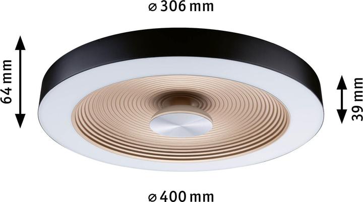 Produktbild Paulmann Deckenleuchte Volea (2900 lm)