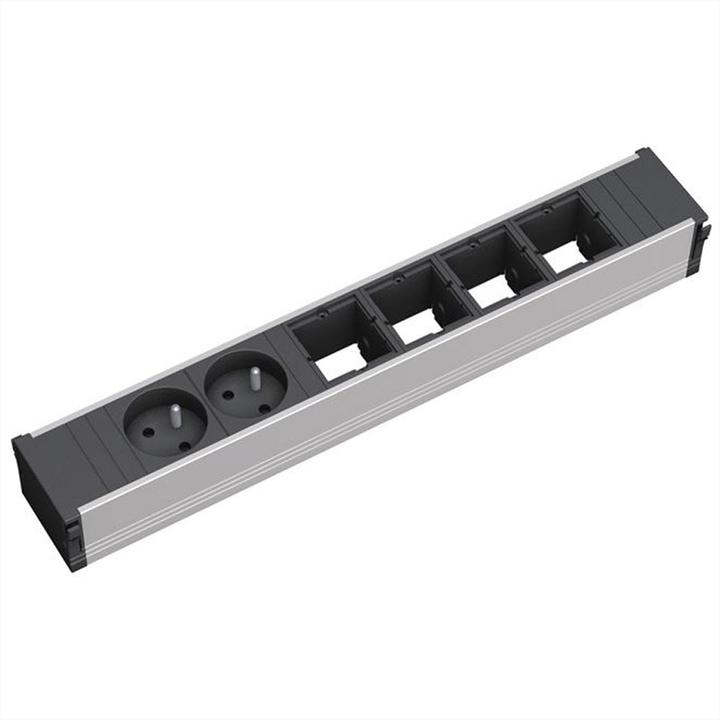 Produktbild Bachmann Steckdosenleiste (6 x, CEE 7/5, CEE 7/3, 0.10 m)
