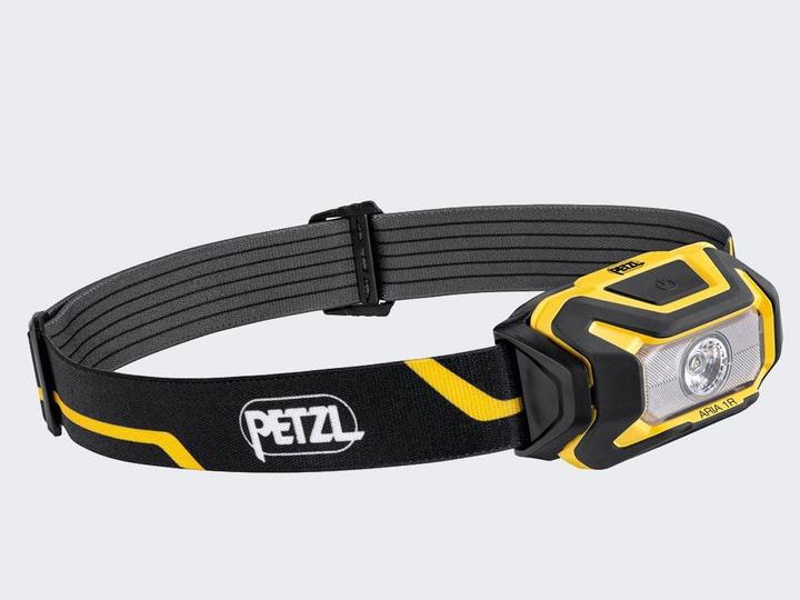 Produktbild Petzl ARIA 1R Kopflampe Schwarz / gelb (450 lm)