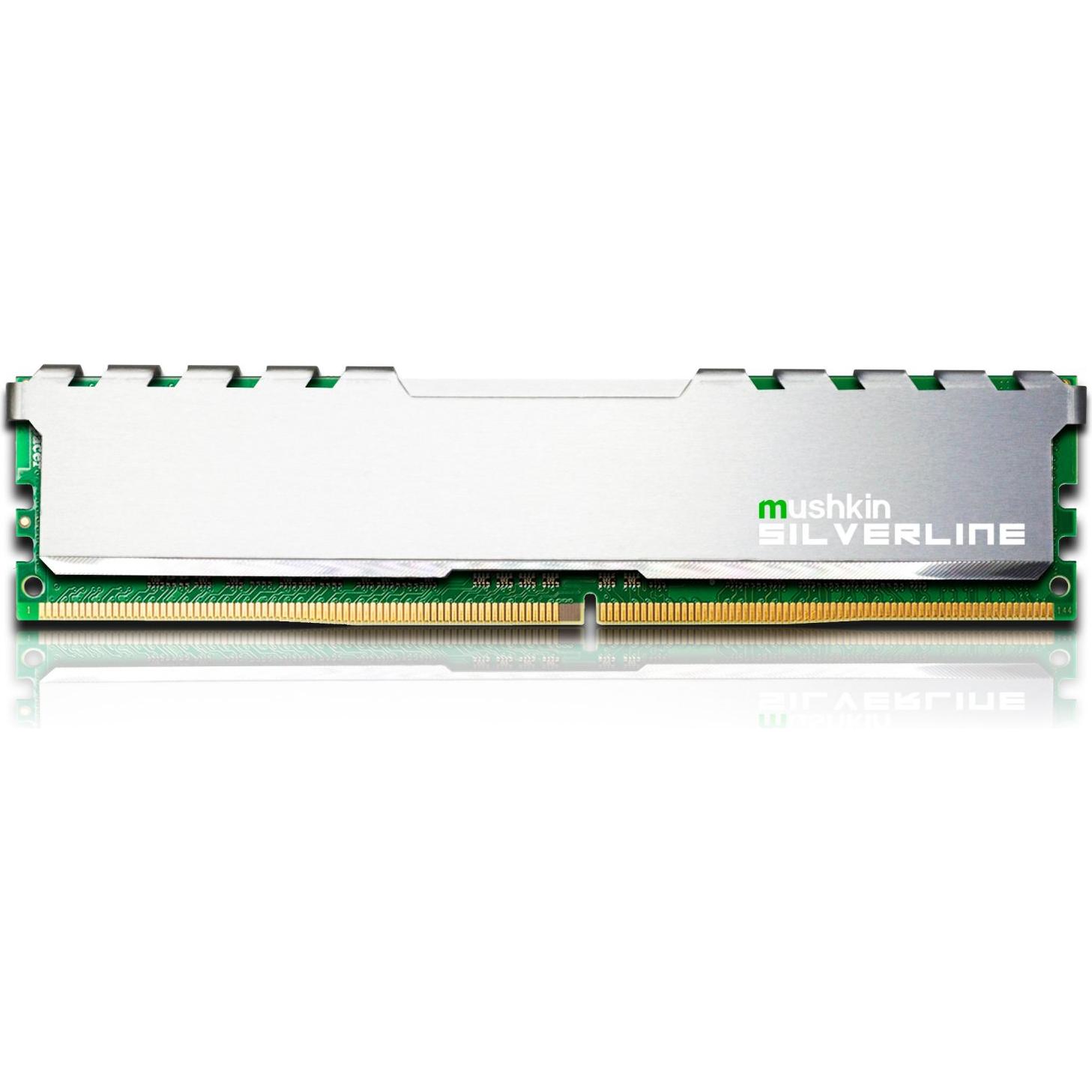 Mushkin DDR4 - 32 GB -3200 - CL - 22 - Single, Silverline (sidabrinis, MSL4U320NF32G) (1 x 32GB, 3200 MHz, DDR4-RAM, DIM...