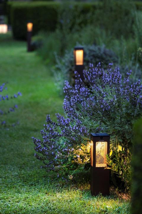 Actual product image Les Jardins Tradition solar bollard light H:40cm 500 lumens (500 lm)