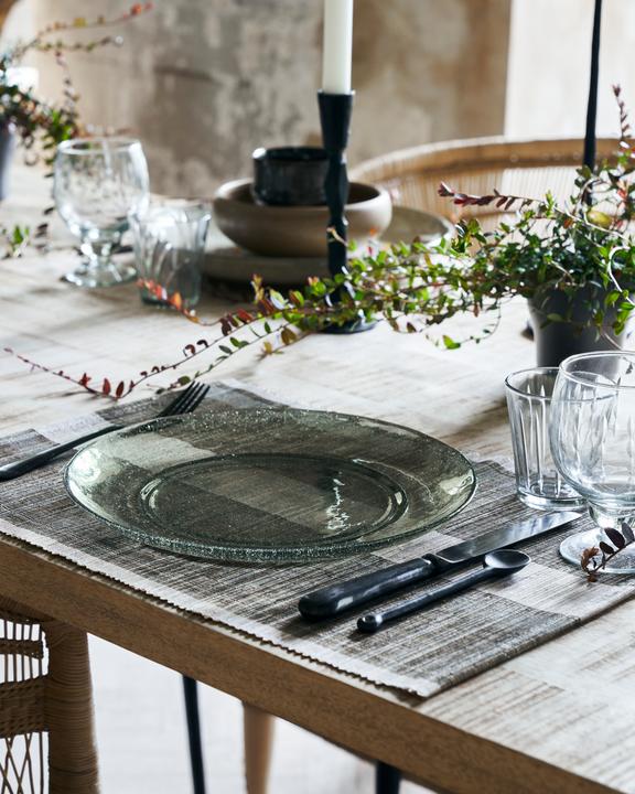 Produktbild House Doctor Set of 2 - Rain Dinner Plates - Green (262681010) (2 x, 27 cm)