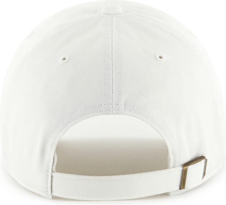 Actual product image 47 Brand Strapback Cap - CLEAN UP Atlanta Braves weiss