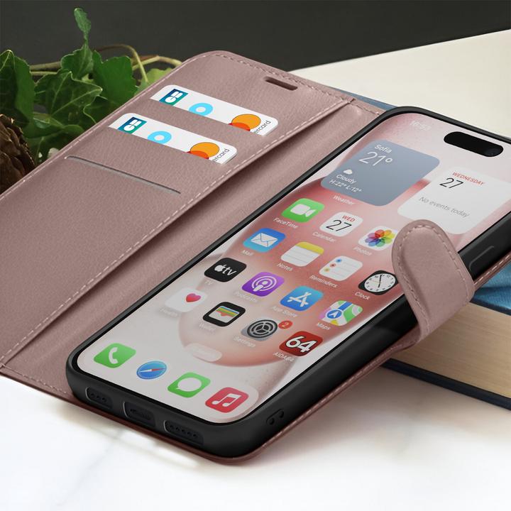Produktbild Zanaé Klappetui iPhone 15 mit Ständer (Apple iPhone 15)