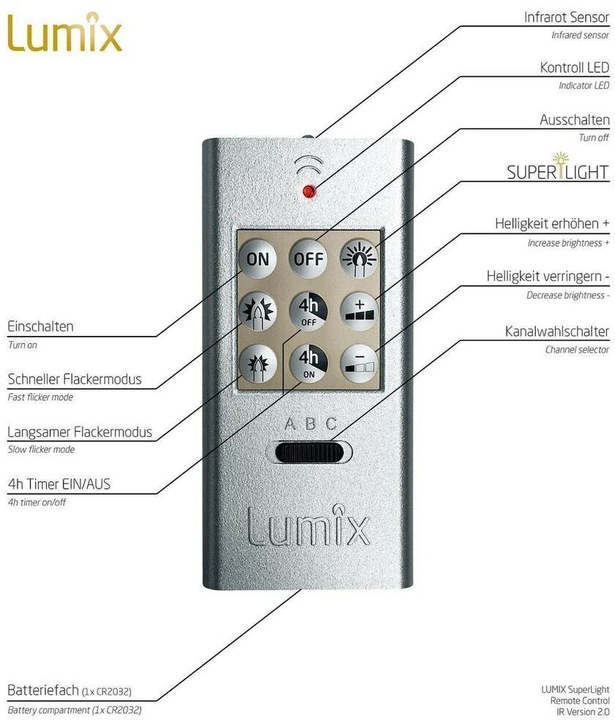 Produktbild Krinner Superlight Flame (12 x)