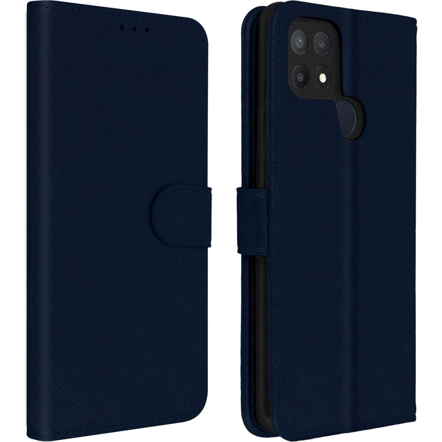 Avizar Chester Series (Oppo A15), Smartphone Hülle, Blau