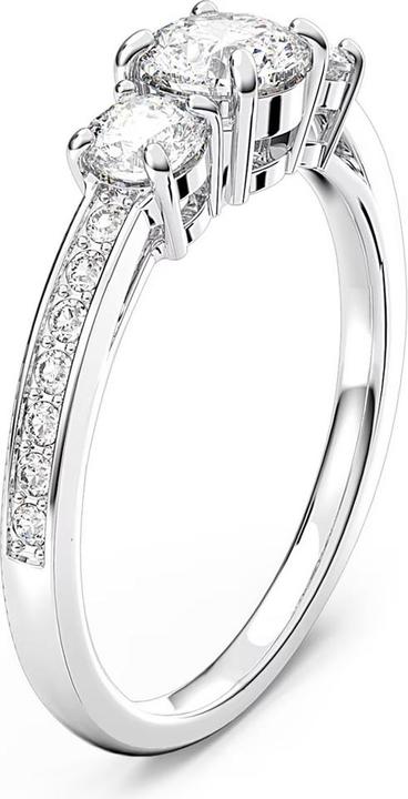 Actual product image Swarovski Attract Trilogy Ring Mixed Round Cuts White (60)