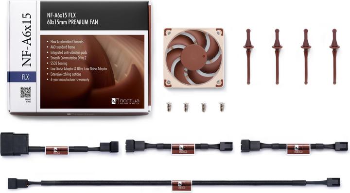 Image du produit Noctua NF-A6x15 FLX (60 mm, 1x)