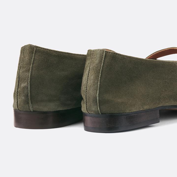 Actual product image La Redoute Collections Ballerinas aus Veloursleder (41)