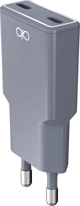 Actual product image Force Power Ladegerät 2×USB-C 30W GaN Schnell (30 W, 2 ports)