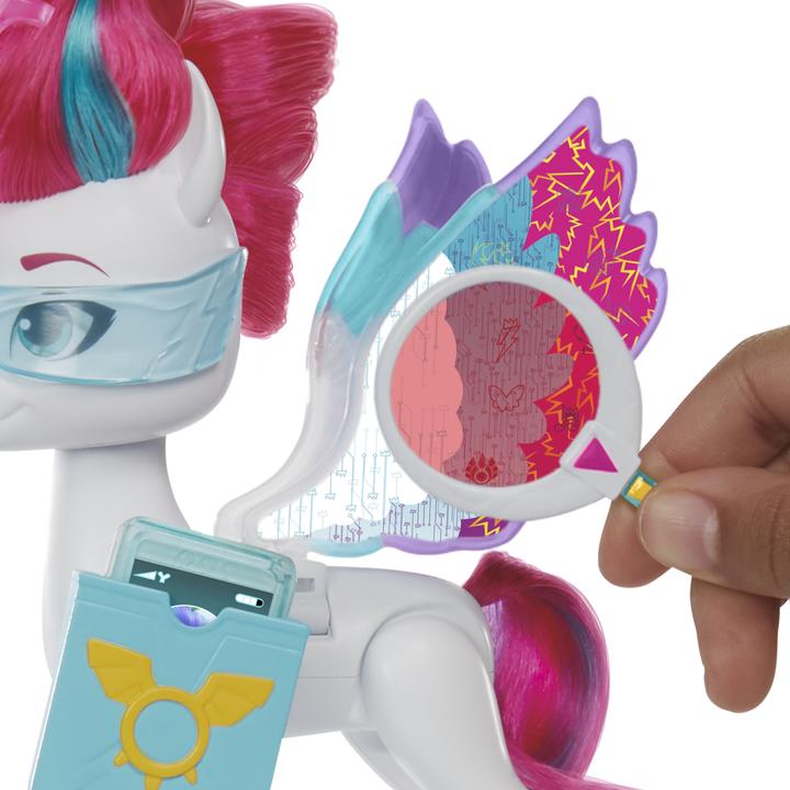Actual product image My Little Pony Zipp Storm surprise wing fashion doll with wings and accessories