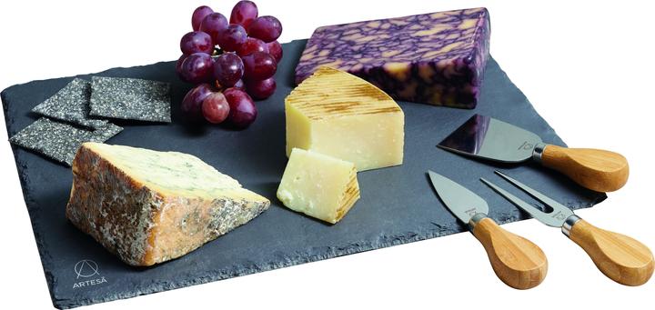 Produktbild Kitchen Craft Käsebrett mit Käsemesser