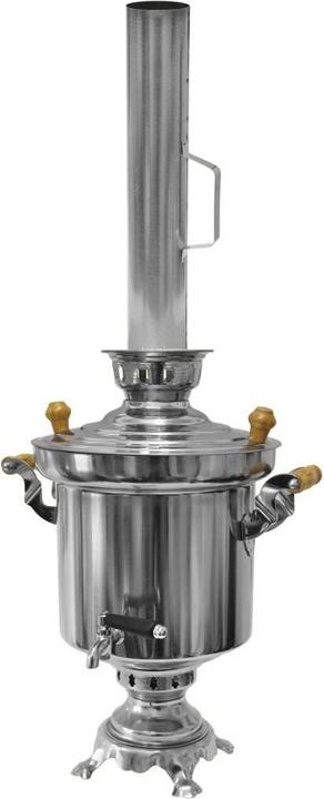 Actual product image Legro Holzkohle Samowar mit Teekanne (5 l)