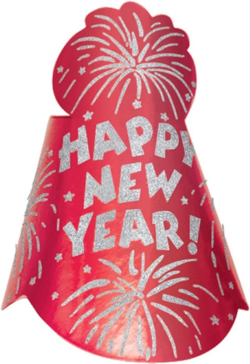 Image du produit Amscan Chapeau de fête du Nouvel An à paillettes