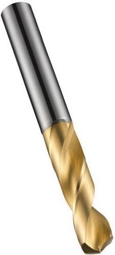 Actual product image Dormer Twist Drill DIN 6539 Type N R520 Nominal Ø 8.7 mm HM TiN DIN 6535 HA 2.5XD (8.7 millimetres)