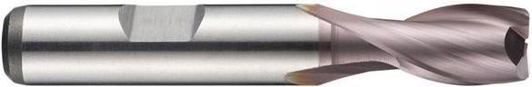 Actual product image Dormer Slot milling cutter DIN 327 D Nominal-Ø 12.5 mm Insert length 27.5 mm HSS-E-PM TiCN Number of