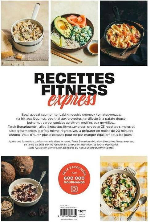 Produktbild Recettes fitness express (Französisch, Collectif, 2024)