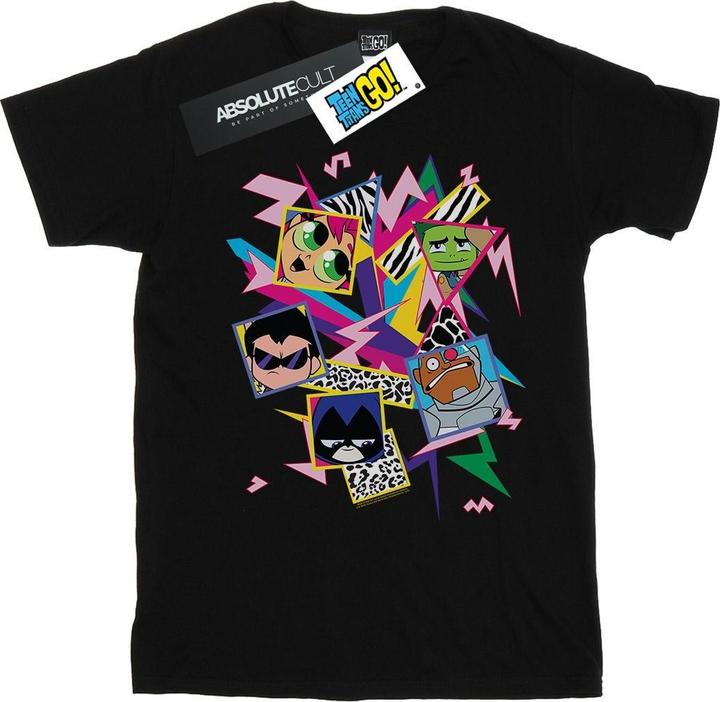Immagine prodotto Teen Titans Go 80s Icons Maglietta Ragazze (152, 158)
