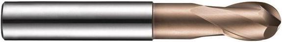 Actual product image Dormer Radius cutter S529 Nominal Ø 3 mm Insert length 14 mm HM TiSiN Number of cutting edges 2