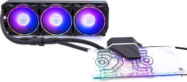 Actual product image Alphacool Eiswolf 2 GPU AIO 360mm Radeon RX 6800/6800XT/6900 Reference Design with Backplate