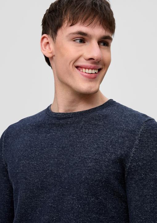Produktbild s.Oliver Strickpullover Strickpullover mit Rollsaum (XXL)