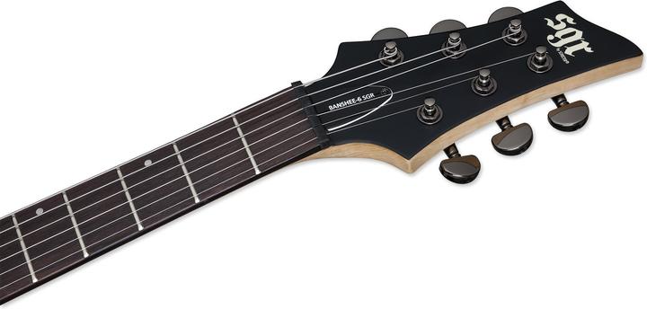 Actual product image Schecter Guitar Research Schecter SGR Banshee-6 sähkökitara, Walnut Satin (Classical guitar, Mahogany)