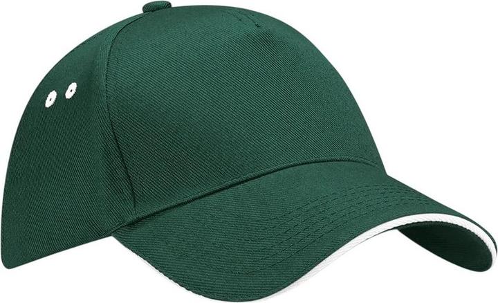 Actual product image Beechfield Ultimate 5 Panel Sandwich Peak Baseball Cap