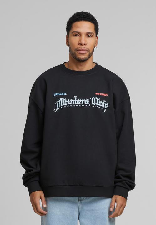 Produktbild Urban Classics Upscale Only Members Oversize Crewneck - 179337 (L)