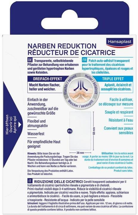 Productafbeelding Hansaplast Narben Reduktion (21x)