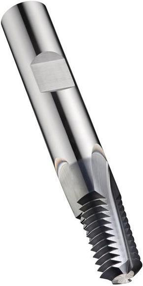 Actual product image Dormer Thread milling cutter Nominal Ø 9.9 mm 1/4. 3/8 Pitch Gg/1″ 18 HM Alcrona Pro